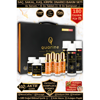 Quarine Çanta Boy Saç Bakım Seti (6 AY)