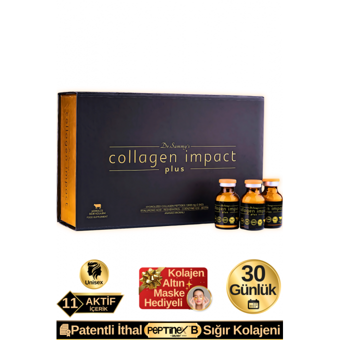 Collagen Impact 15 пляшок у коробці (набір на 1 місяць)