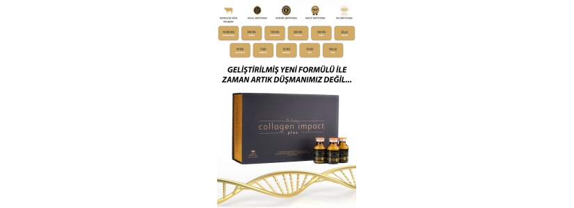 Dr.Sammy's Collagen Impact Plus (Patentli 10000mg Tip 1-2-3 Kolajen) İçerik Hammade Analizi ve Faydaları