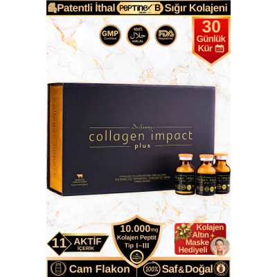Yeni Collagen Impact Plus 15'li Kutu (1 AYLIK SET)