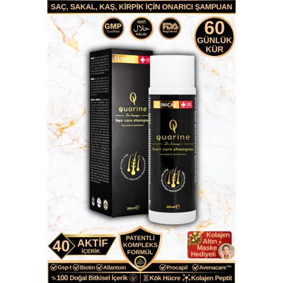 Quarine Saç Dökülmesine Karşı Şampuan