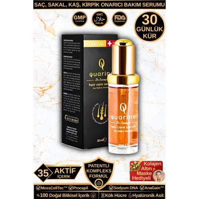 Quarine Saç Dökülmesine Karşı Serum