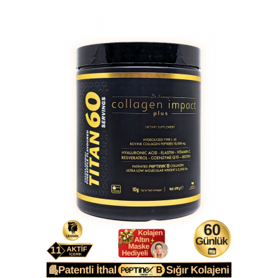 Collagen Impact Plus TITAN 60 (Toplam 690 gr - 60 Günlük Kür)