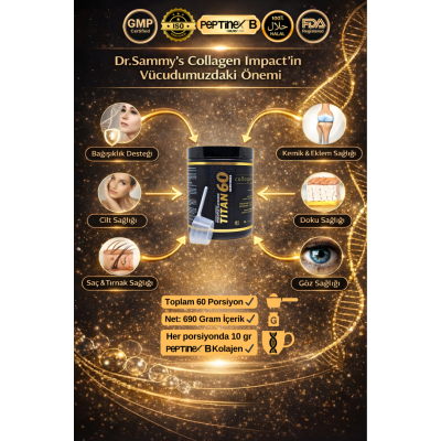 Collagen Impact Plus TITAN 60 (Toplam 690 gr - 60 Günlük Kür)